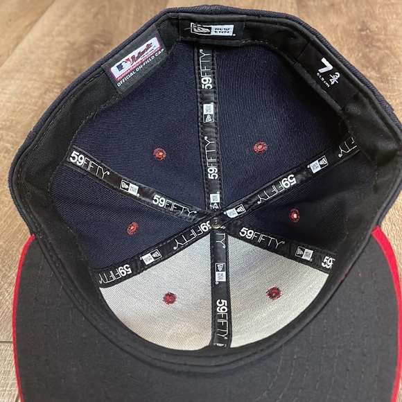 Washington Nationals New Era Fitted Hat 7 3/4 - Picture 2 of 4